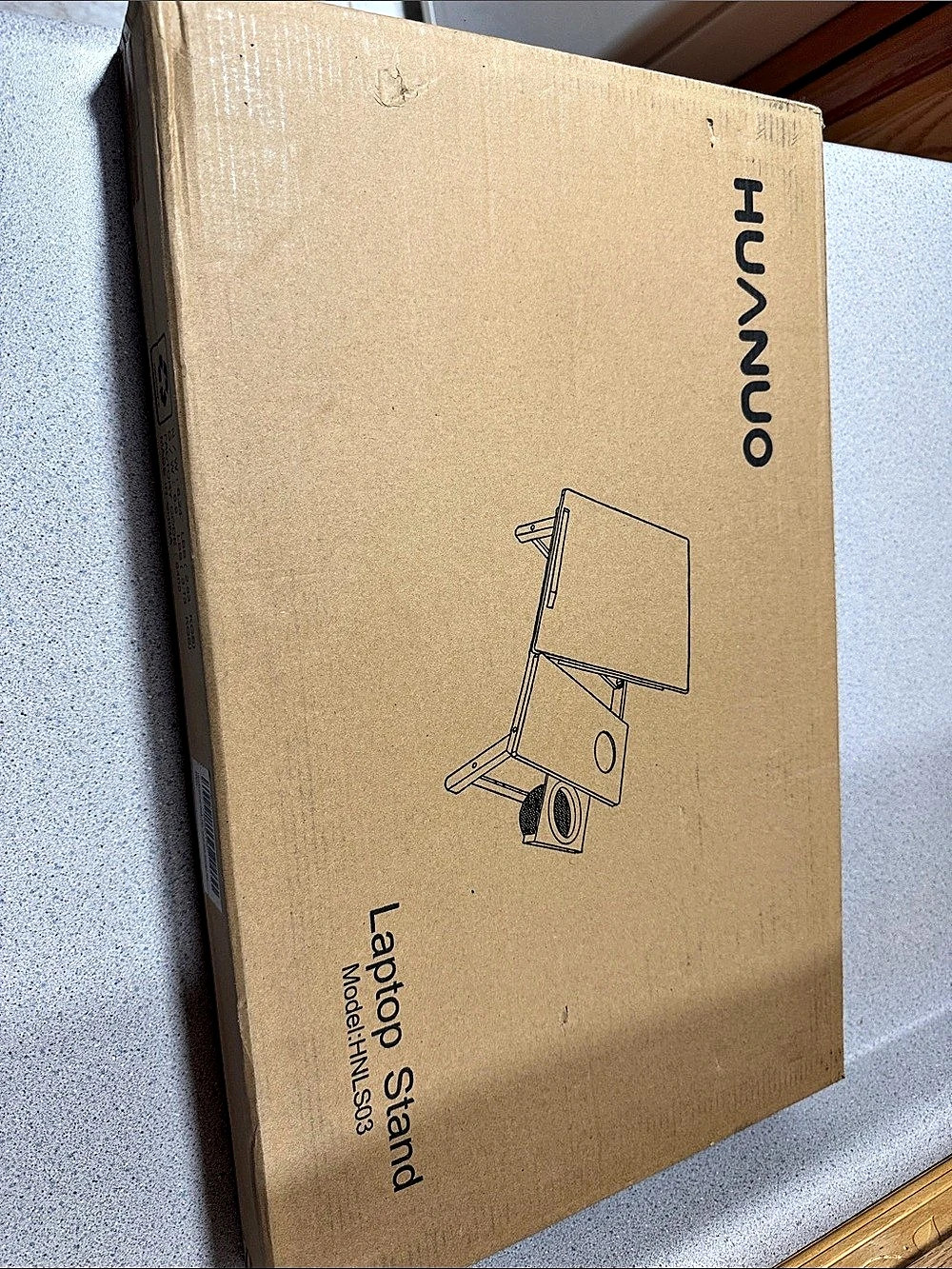 HUANUO Laptop Stand with Storage Net